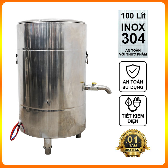 Nồi nấu phở điện 100L nhập khẩu