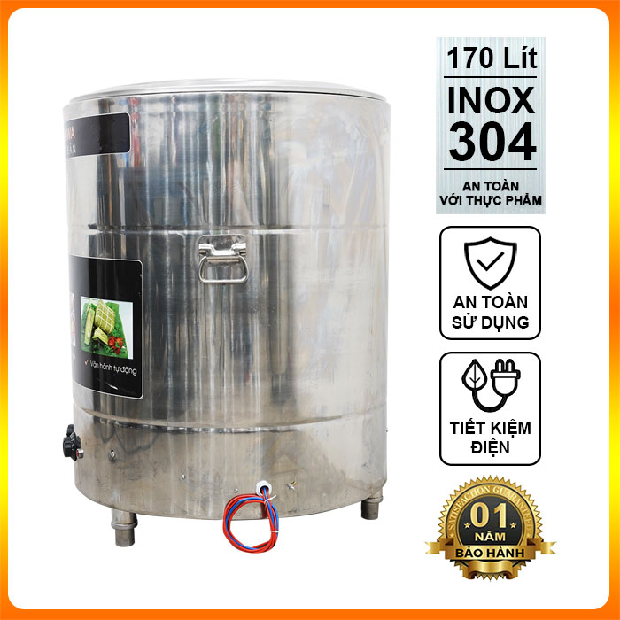 Nồi nấu phở điện 170L nhập khẩu