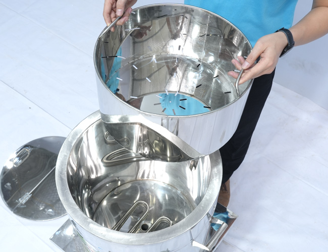 Giỏ đựng xương nồi điện nấu phở 70 lít
