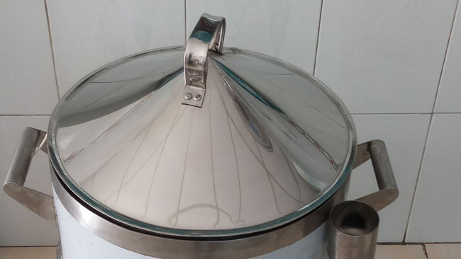 Nắp nồi hấp bánh bao 2 tầng