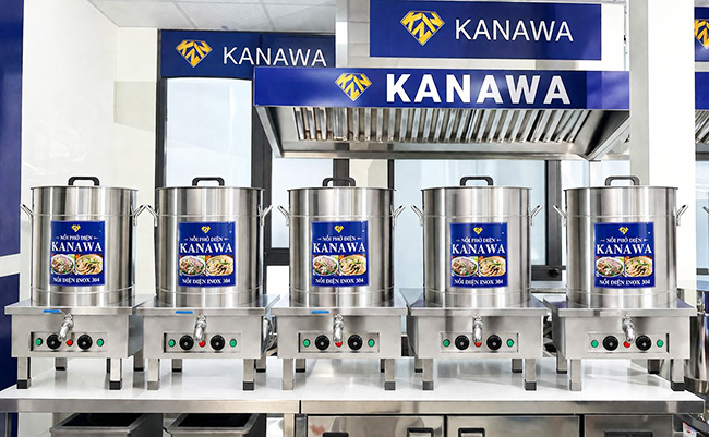 Nồi nấu phở điện 70L Kanawa chất lượng