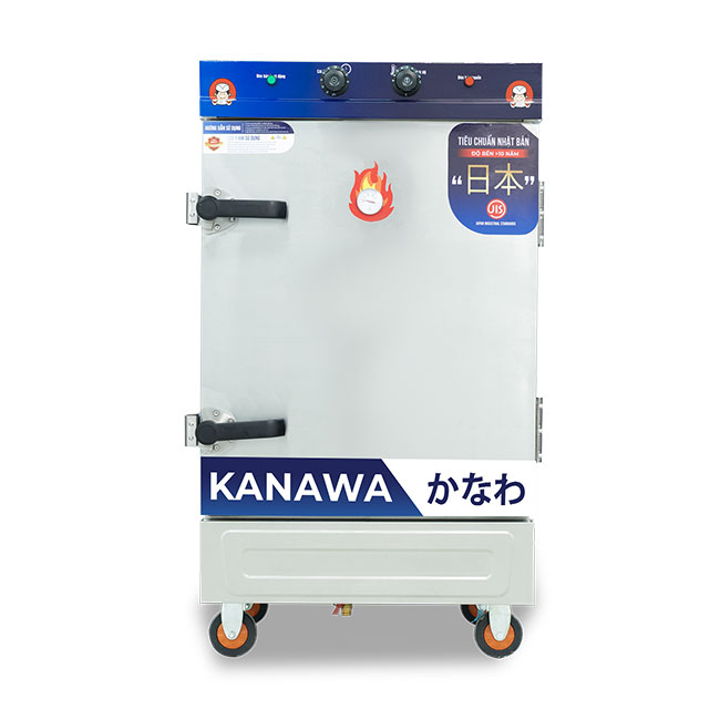 Tủ nấu cơm 8 khay điện có điều khiển