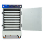 Tủ nấu cơm 8 khay điện có điều khiển