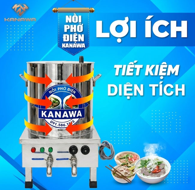 lợi &iacute;ch nồi nấu phở 2 ngăn