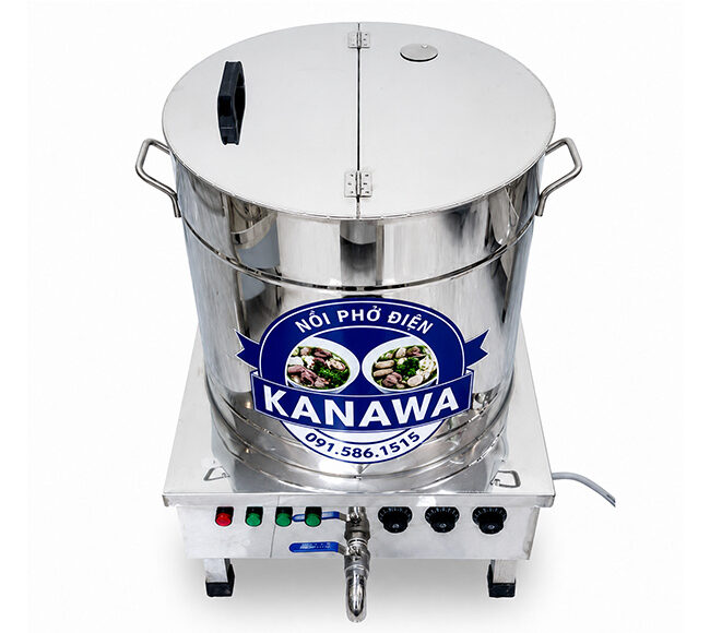 Nắp nồi nấu phở điện 100L