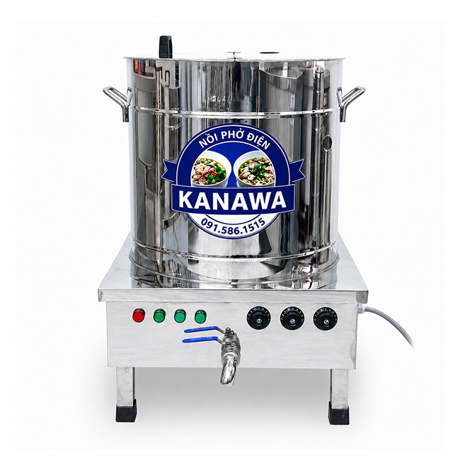 Nồi nấu phở 150 lít sản xuất NP150