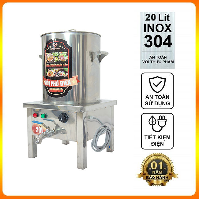 Nồi nấu phở điện 20 lít