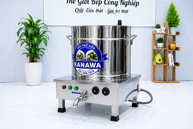 Nồi nấu phở điện 80L đun nấu tự động