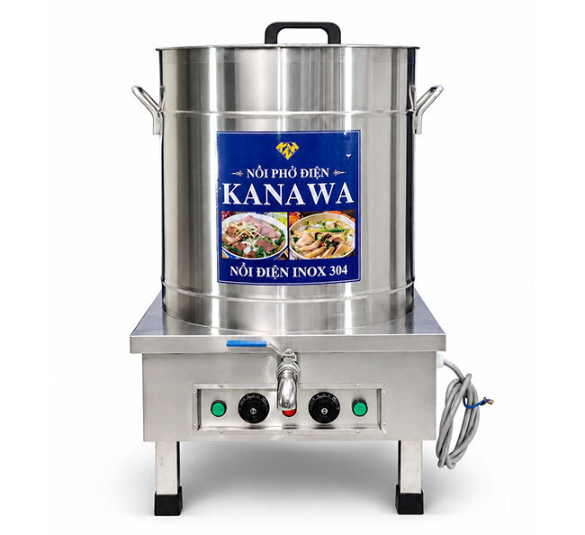 Tổng quan nồi nấu phở điện 80L