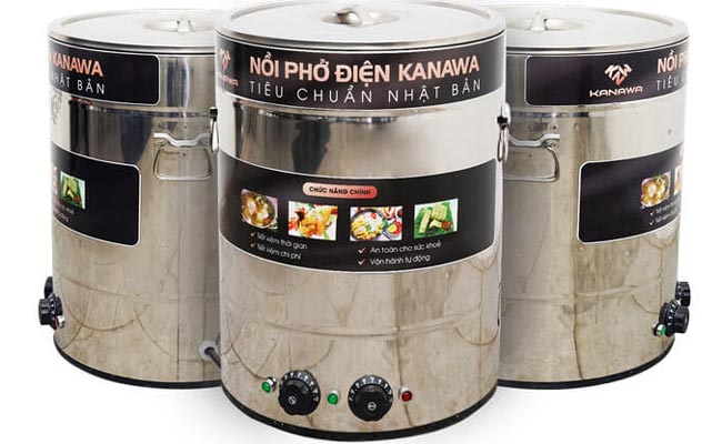 nồi nấu phở 200l điện