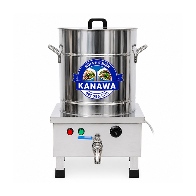 Nồi nấu phở 25 lít sản xuất NP25