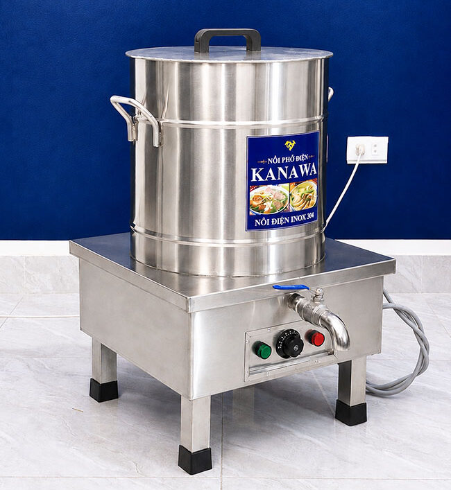 Nồi nấu phở điện 30L thiết kế ấn tượng