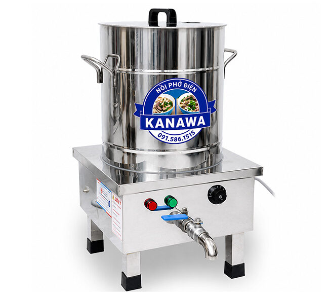 Nồi nấu phở điện 30L thiết kế ấn tượng