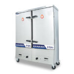 Tủ hấp công nghiệp 24 khay điện gas không điều khiển TC24DG-VN