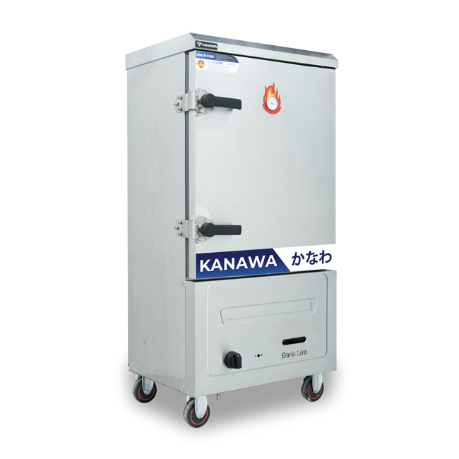 Tủ hấp cơm 8 khay điện gas không điều khiển TC8DG-VN