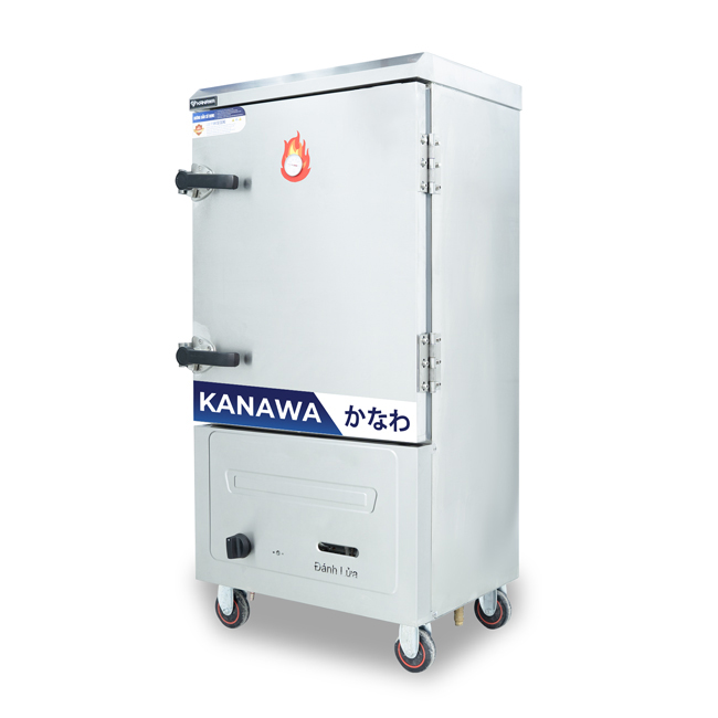 Tủ hấp cơm 8 khay điện gas không điều khiển TC8DG-VN