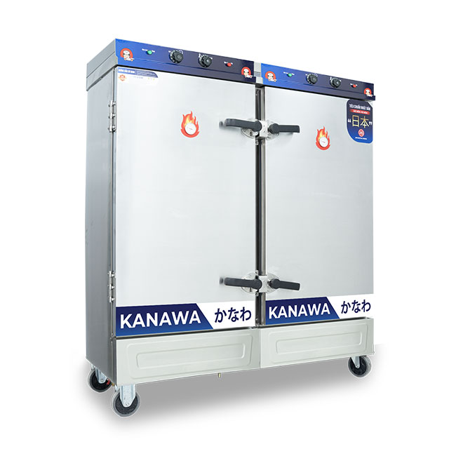 Tủ cơm công nghiệp 24 khay điện có điều khiển