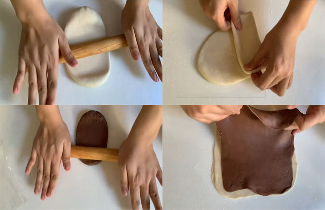tạo hình bánh bao
