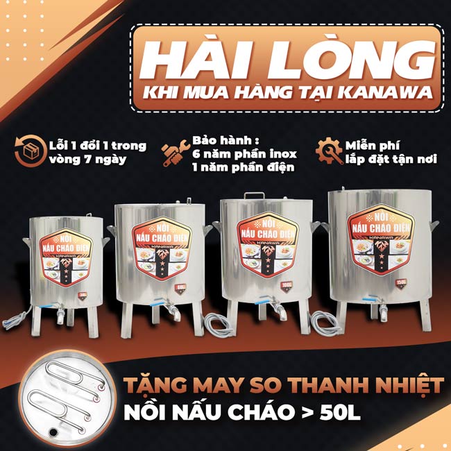 uu đãi khi mua nồi cháo