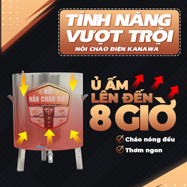 uu điểm nồi cháo điện