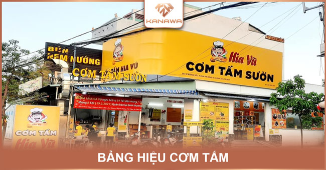 99+ Mẫu Bảng Hiệu Cơm Tấm: Đẹp, Ấn tượng, Thu hút nhất