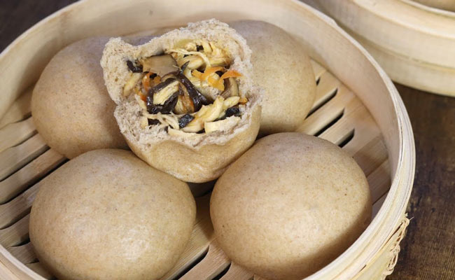 Cách Làm Bánh Bao Nguyên Cám Gà Nấm