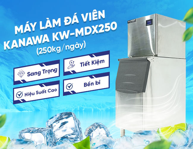 Máy làm đá viên 250kg/ngày