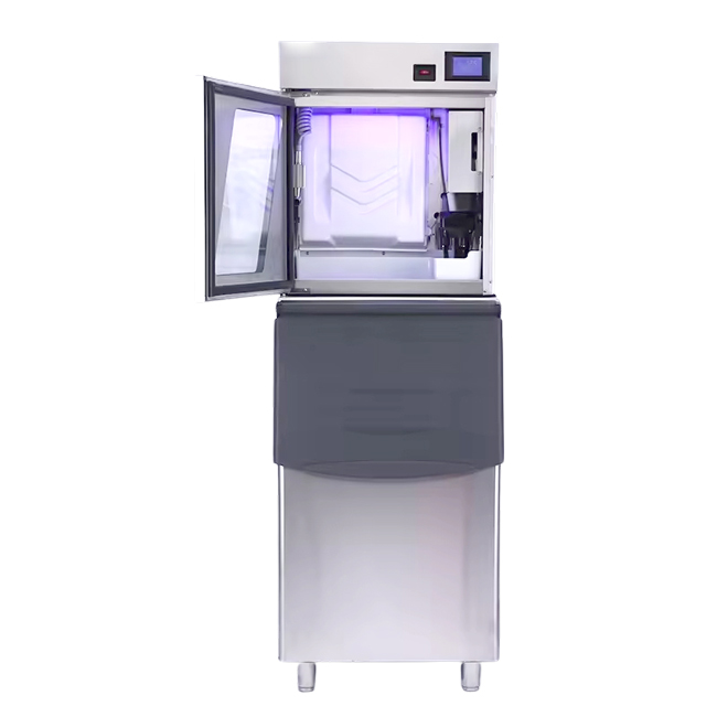 Máy làm đá viên có kính 180kg MDX180