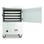 Tủ hấp cơm 4 khay điện gas không điều khiển