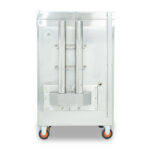 Tủ hấp cơm 4 khay điện gas không điều khiển