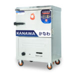 Tủ hấp cơm 4 khay điện gas không điều khiển