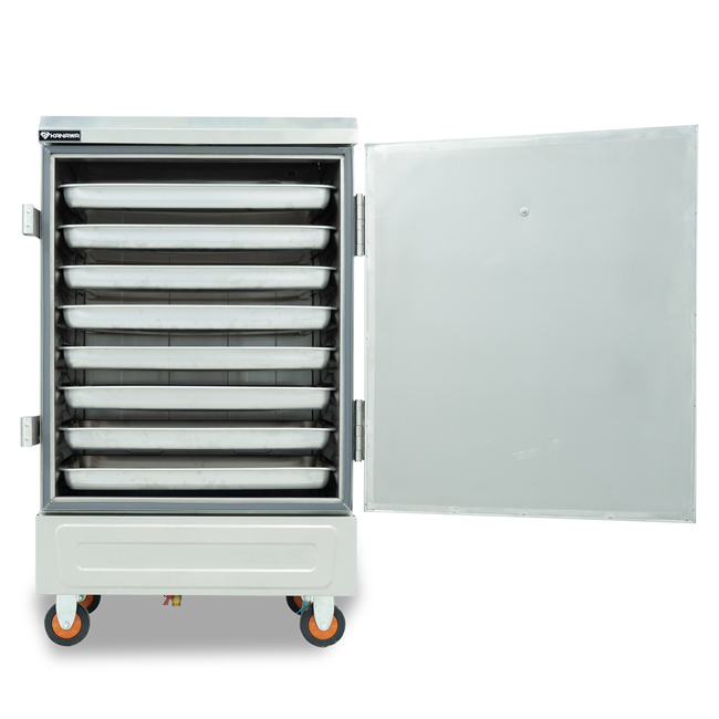 Tủ cơm công nghiệp 8 khay điện không điều khiển TC8D-VN