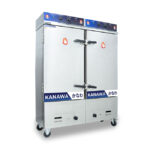 Tủ cơm công nghiệp 24 khay điện gas có điều khiển TC24DGL-VN