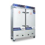 Tủ cơm công nghiệp 24 khay điện gas có điều khiển