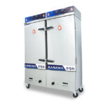 Tủ cơm công nghiệp 24 khay điện gas có điều khiển TC24DGL-VN