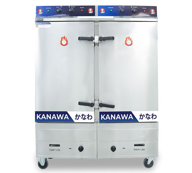 Tủ cơm 24 khay điện gas c&oacute; điều khiển