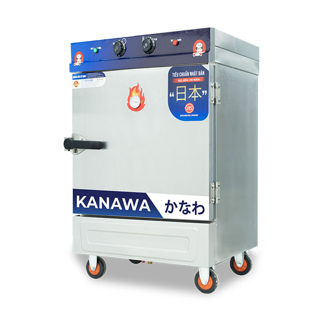 Tủ nấu cơm 6 khay điện có điều khiển