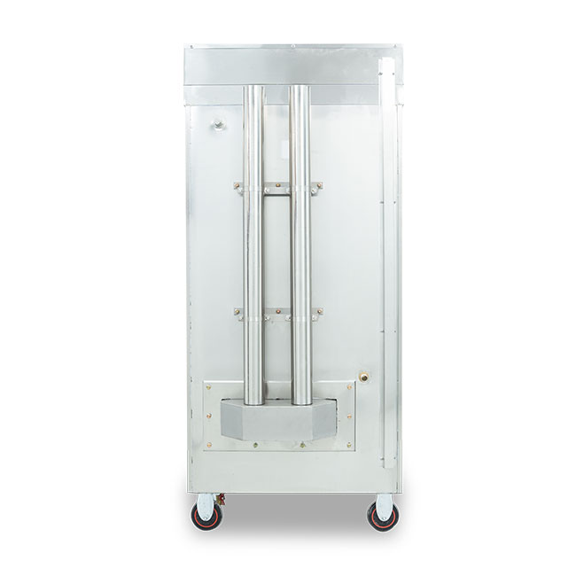 Tủ nấu cơm công nghiệp 8 khay điện gas có điều khiển TC8DGL-VN