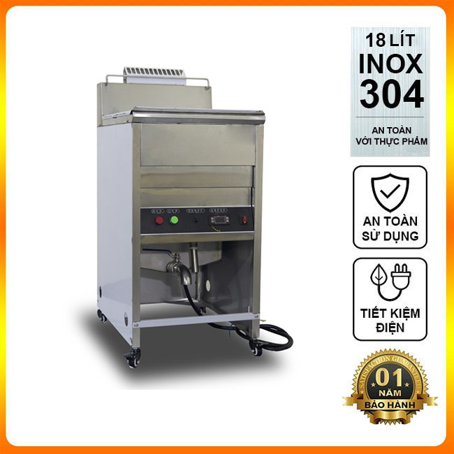 Bếp chiên tách dầu 18l