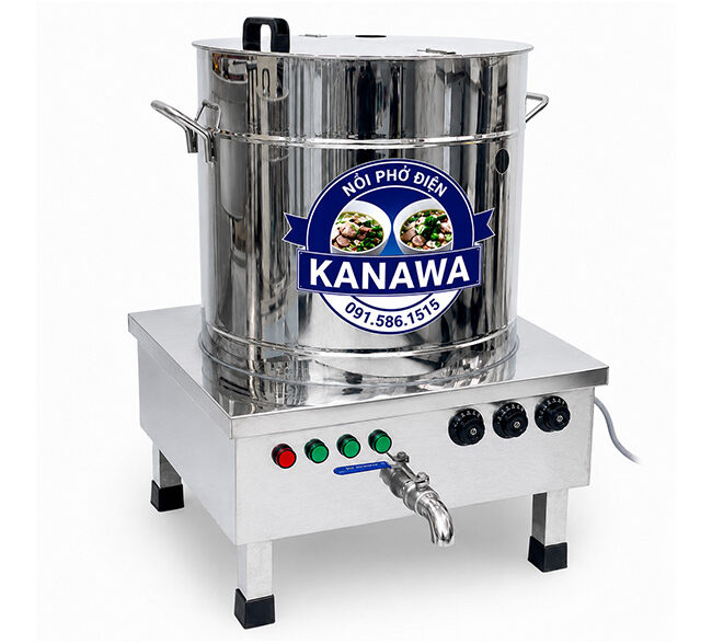 Nồi nấu phở điện 120L tiết kiệm nguyên liệu