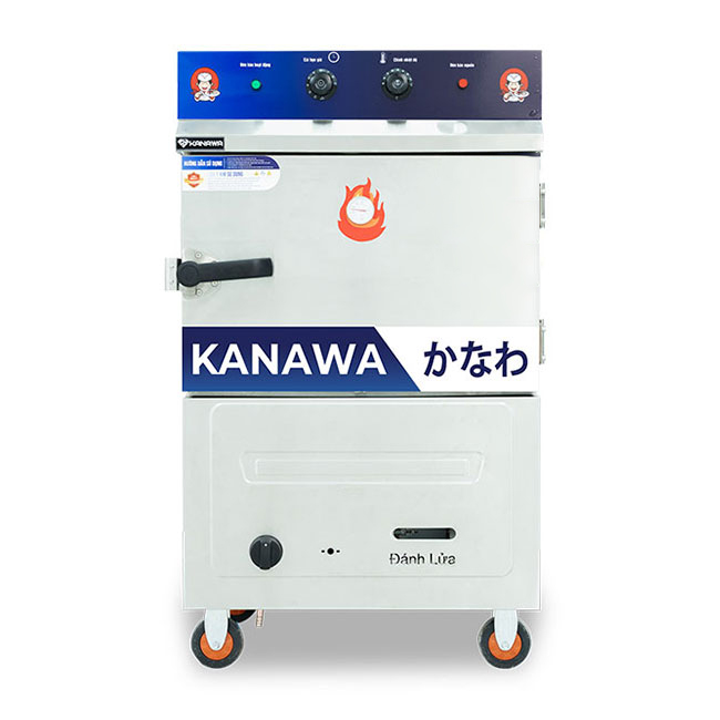 Tủ nấu cơm 4 khay điện gas có điều khiển TC4DGL-VN