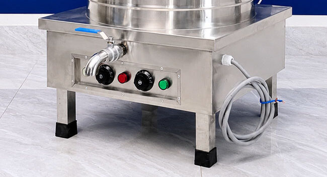 Van xả nồi điện nấu phở 60L