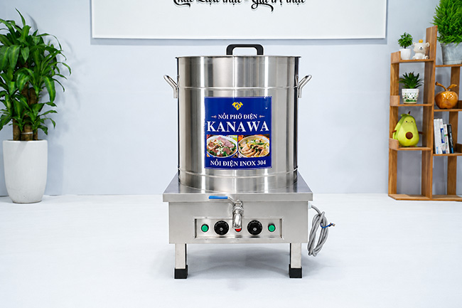 Nồi nấu phở điện 50L sản xuất có gì nổi bật