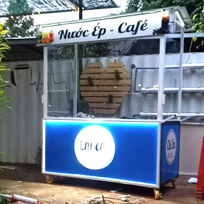 Xe bán cà phê thanh lý Phong Hải