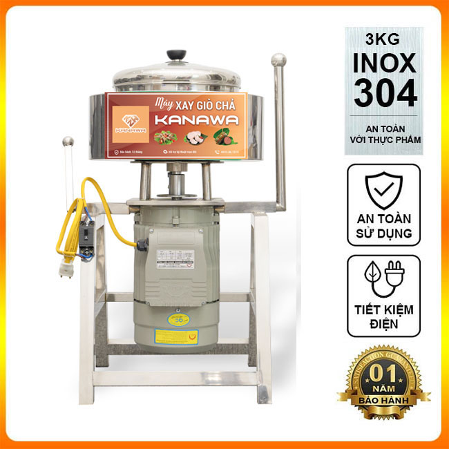 máy xay giò chả 3kg