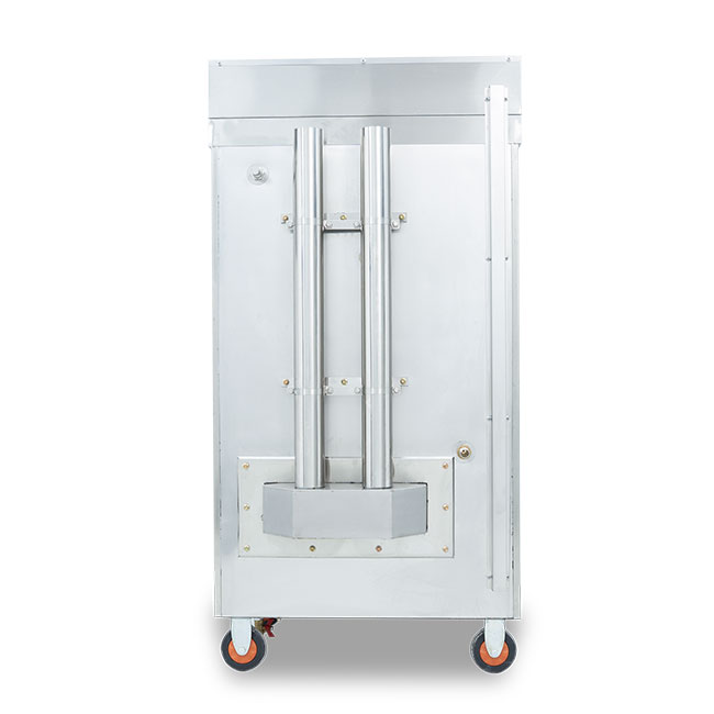 Tủ hấp cơm 6 khay điện gas có điều khiển