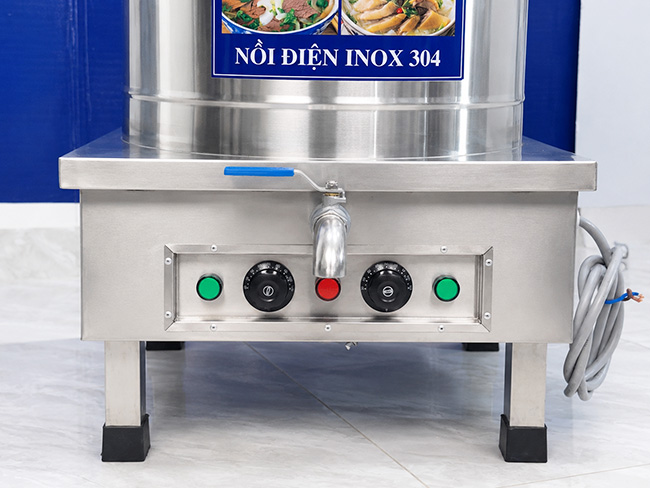 Hệ thống điều khiển nồi nấu phở điện 60L