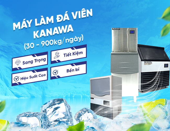 Máy làm đá viên cho quán cafe năng suất