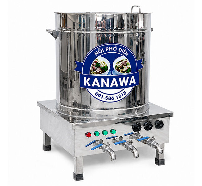 Nồi nấu phở 3 ngăn 100L Np100-3N độ bền cao