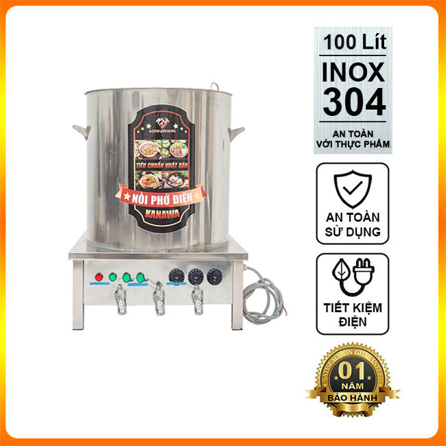 Nồi nấu phở 3 ngăn
